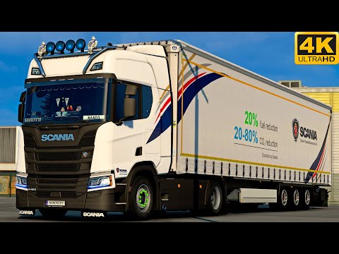 [G29] ETS2 (4K 60FPS) | PROMODS | SCANIA R450 | ÖSTERSUND 🇸🇪 - NYNÄSHAMN 🇸🇪