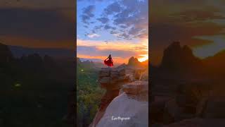 📍Sedona, AZ#beautifuldestinations #belive #noregrets #sedonaarizona #sunsetlovers #fearless