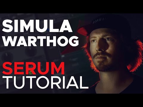 How to make BASSES Like SIMULA - WARTHOG Serum | Tutorial