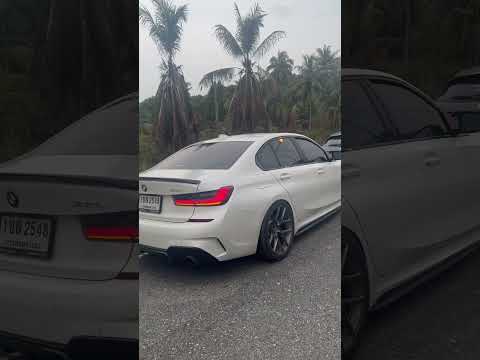 Mperformance exhaust 🔥#bmw #g20 #330e #car #fyp