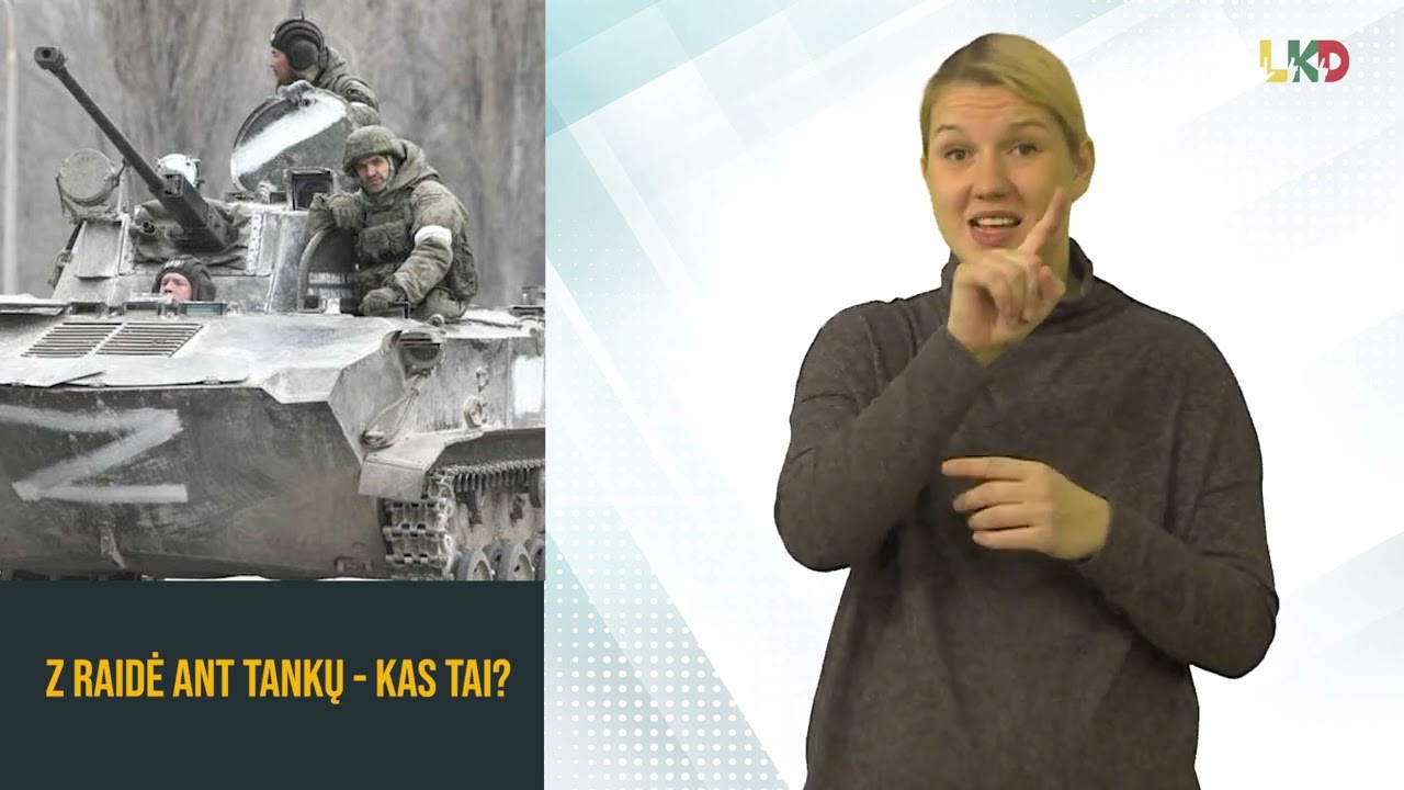 Kodėl rusai naudoja Z raidę karui Ukrainoje palaikyti?