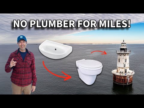 Not A Plumber For Miles! DIY Bathroom Install At Our Lighthouse