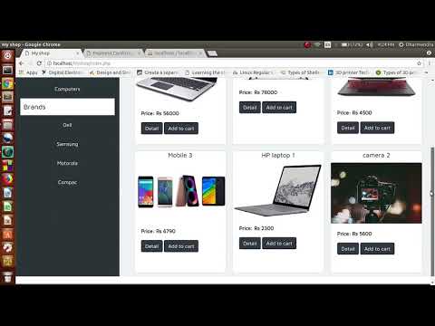 e-commerce website | PHP-MYSQL |  Dharmendra prasad