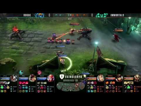 Immortals Vs. Rogue GAME ONE: Vainglory 8 Spring Opener NA Split 1 Week 4