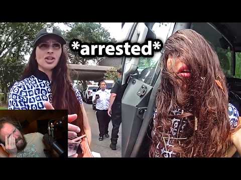 She even tried to bribe the officer..