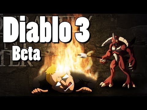 Diablo 3 - Beta - Female Barbarian Playthrough [Part 1]
