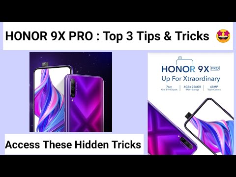 [HONOR 9X Pro] Top 3 Tips & Tricks | HONOR & HUAWEI EMUI TIPS & TRICKS | EMUI TIPS & TRICKS 2020