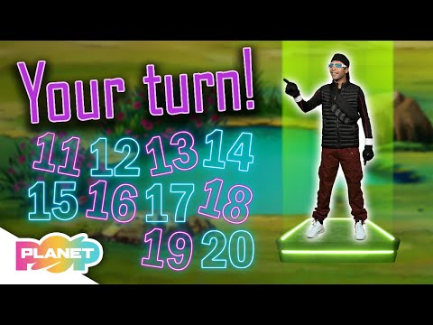 Numbers 11 to 20 Vocabulary Rap | Listen And Repeat | ESL Kids | Planet Pop