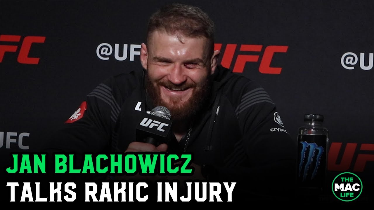 Jan Blachowicz reacts to Aleksandar Rakic injury; Talks Conan The Barbarian inspiration