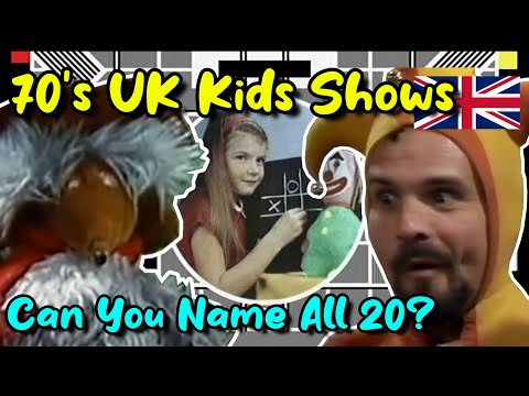 How many 70s UK Kids Shows will you remember? (Part 1)