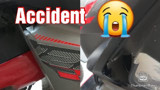 SECOND TIME ACCIDENT 😭TVS NTORQ RACE EDITION MY