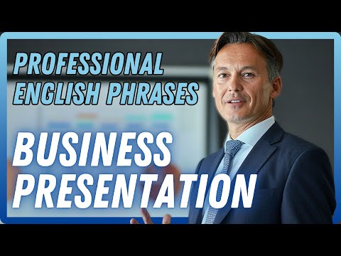 Professional Language for Powerful Presentations | Business English Phrases [BEL107]