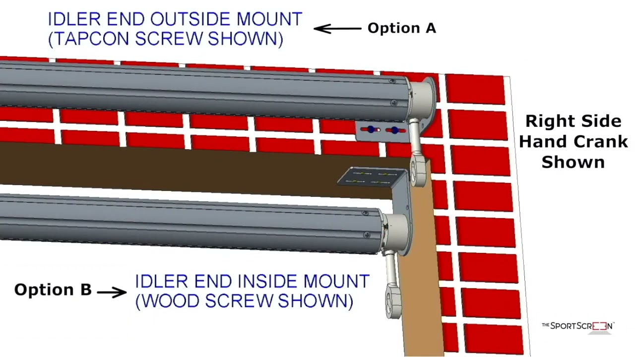 Setting the Bracket Locations & Fastening the Brackets