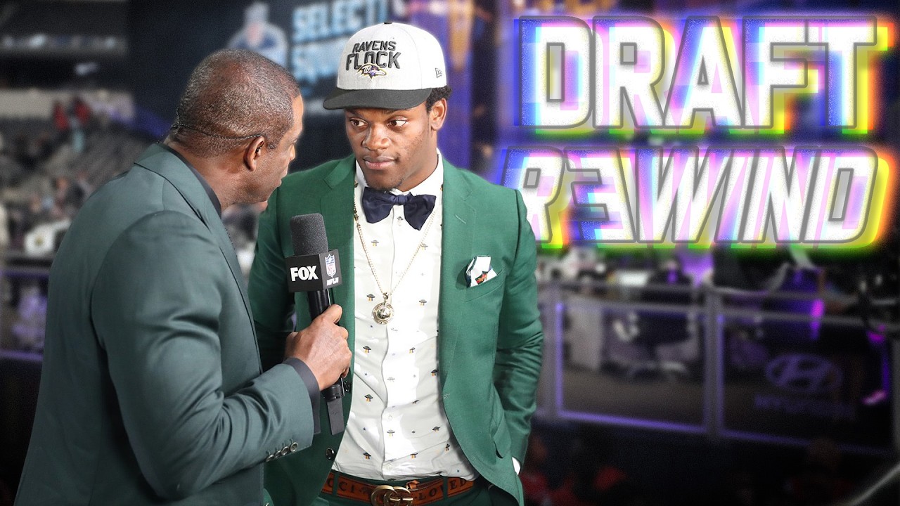 Lamar Jackson Drafted 32nd Overall to the Baltimore Ravens | 2018 Draft Rewind