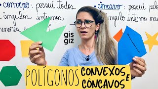 POLÍGONOS CONVEXOS E POLÍGONOS CÔNCAVOS | \Prof. Gis/ #04