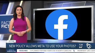New Facebook policy allows Meta to do what it wants with your photos