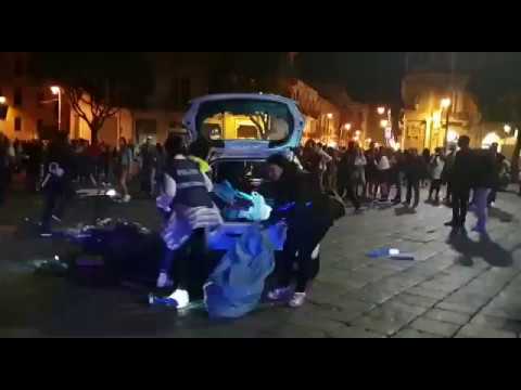 Polizia Municipale Messina - controlli Piazza Duomo
