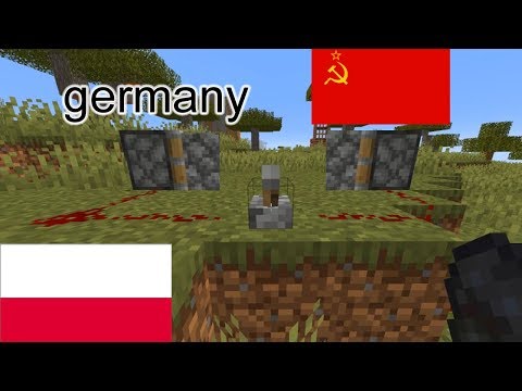 world war 2 portrayed by minecraft