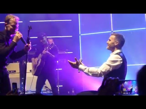 Jason Donovan Gary Barlow "Back for good" Apollo London 20.03.2016