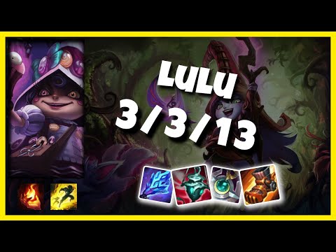 Lulu Support 10.25 Challenger Gameplay Replay - S11 (3/3/13) - NA