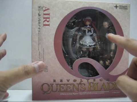 2009 Revoltech Queen's Blade Series 002 - Airi Toy Review