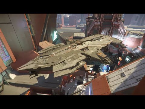 Star Citizen 3.6.0 PTU Wave 2 - Fun with Hammerhead above Area18