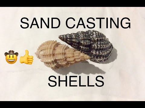 Sand casting shells