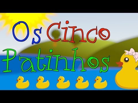GUGUDADA - Os Cinco Patinhos (animação infantil)