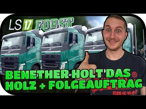 BENETHER HOLT DAS HOLZ + FOLGEAUFTRAG - LS17 FORST KYFFHÄUSER MODDED #027 ★ Lets Play Farming Simula