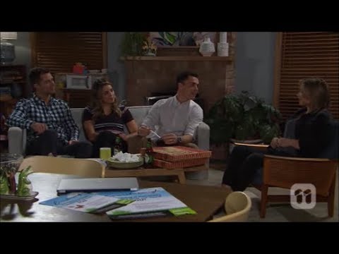 Paige, Jack, Mark, Steph & Paige and Mark moment scene ep 7688