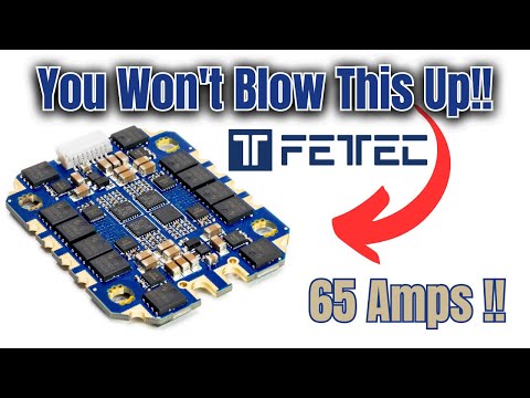 No More Blown Fettec ESCs!! The 65 Amp 8s Fettec ESC is Here!!
