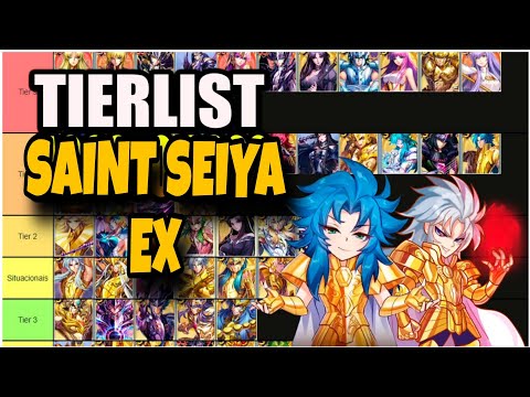 SAINT SEIYA EX COMPLETE TIER LIST, WHO ARE THE BEST KNIGHTS! #tierlist
