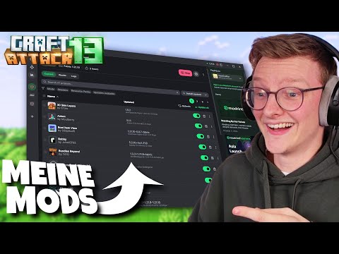 THESE ARE MY CRAFTATTACK 13 MODS! 🔥