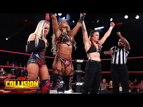 MEGA PROBLEMS: Marina Shafir & Megan Bayne DOMINATE! | AEW Collision, 1/3/26