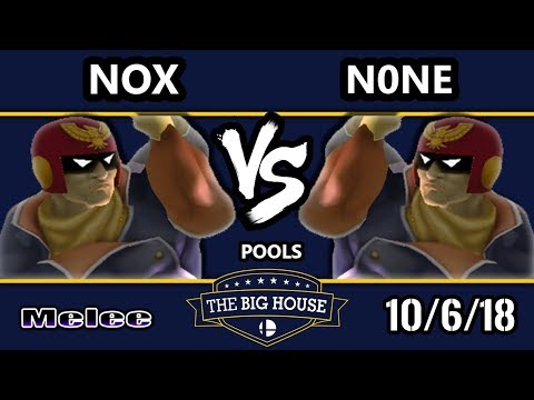 TBH8 SSBM - GHQ | Nox (Captain Falcon) Vs. ALG | n0ne (Captain Falcon) - Smash Melee R2 Pools - WSF