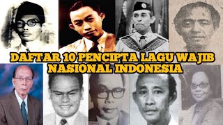 Download lagu Daftar 10 Pencipta Lagu Wajib Nasional Indonesia mp3