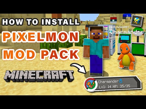 How to Install Pixelmon Mod Pack Using CurseForge | Play Pokemon In Minecraft! ► Minecraft