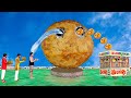 विशाल पानी पूरी   GIANT Pani Puri Hindi Funny Hindi Comedy Video