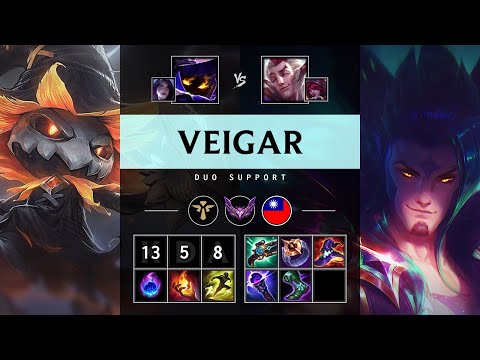 Veigar Support vs Rakan - TW Master Patch 25.20