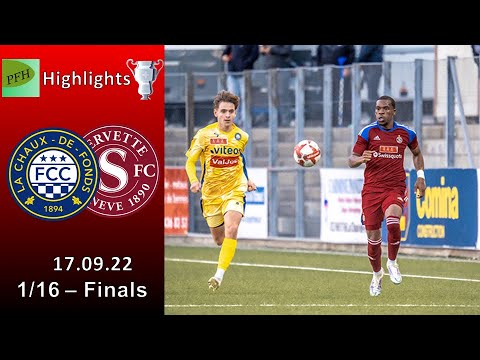 Chaux de Fonds   Servette FC   Highlights   Schweizer Cup 2022 23   Runde 2   SRF Sport