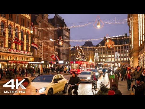 The Most Beautiful Christmas Walk in Amsterdam 2026 🎄 [4K]