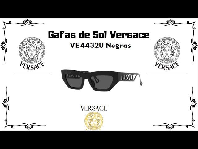 Vídeo relacionado con Accesorios Deportivos de Gafas de Sol Marca Versace para Unisex Adulto