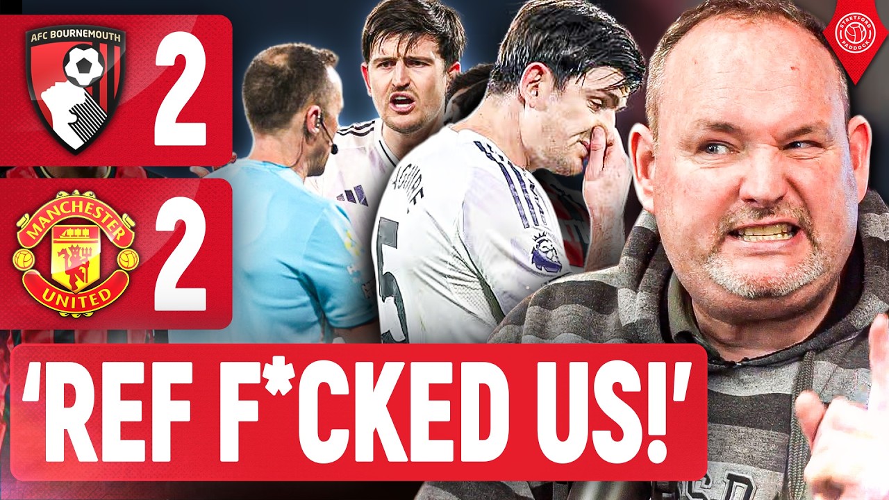 STUART ATTWELL IS A JOKE! | Andy Tate REACTS! | Bournemouth 2-2 Manchester United