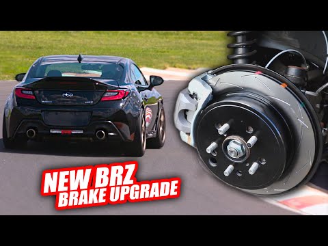 Budget Brake Upgrade for 22 BRZ/GR86 To Stop Brake Fade - Motive Garage