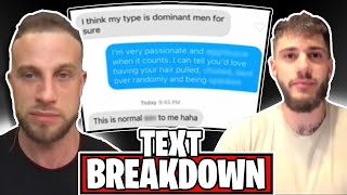 How To Sexualize Conversation Over Text (Text Examples + Breakdown)@PlayingWithFireChannel