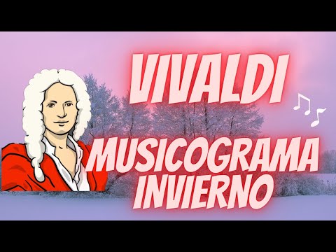 MUSICOGRAMA VIVALDI Invierno ❄🌬 🎻📃