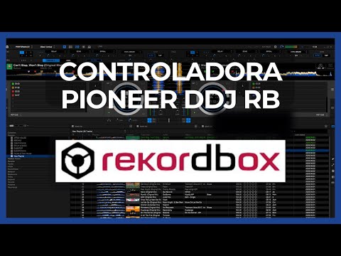 Rekordbox DJ funcionando com Controladora Pioneer DDJ RB