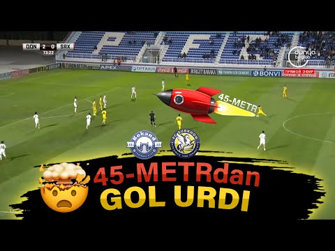 Surxon Futbolchisi 45 metrdan GOL URDI🤯