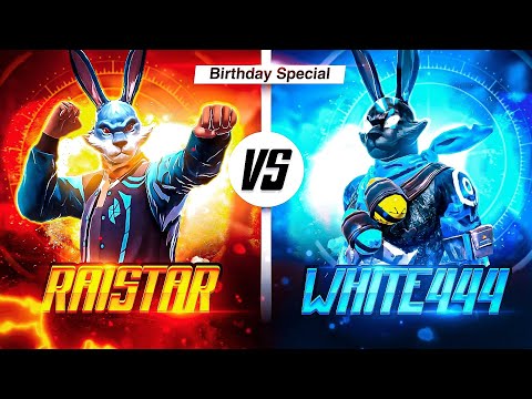 Finally Raistar Vs White444 🤯🔥Raistar Handcam Gameplay🤯❤ [Must Watch] - Garena Free Fire Max