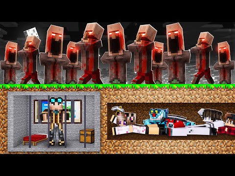 1.000.000 DI ZOMBIE MUTANTI contro LA MIA CASA SICURA SU MINECRAFT!